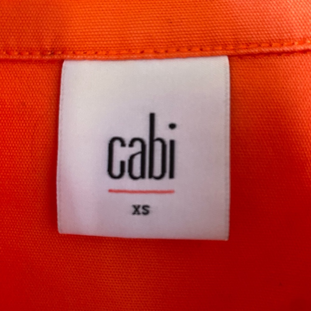 CAbi Tiger Lily Crop Swing Jacket Cotton  SZ XS - Picture 2 of 8